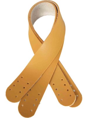 Angel Çanta Aksesuar Suni Deri El Çanta Sapı 35 cm Hardal Sarı