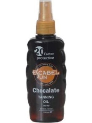 Escabel 15 Factor Chololate Tanning Oil 150 ml