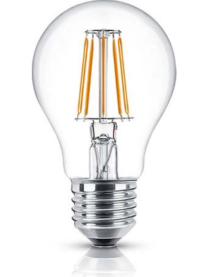 Osaka A60 8W 3000K Rustik LED Ampul Fled 026 Sarı Işık