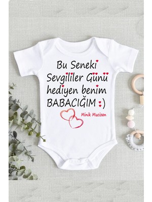 Limon Sevgililer Günü Hediye Baba Anne Zıbın Body