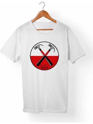 Alfa Tshirt Pink Floyd Çocuk Beyaz Tişört