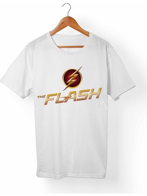Alfa Tshirt The Flash Çocuk Beyaz Tişört