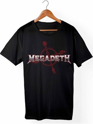 Alfa Tshirt Megadeth Çocuk Siyah Tişört