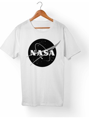Alfa Tshirt Nasa Çocuk Beyaz Tişört