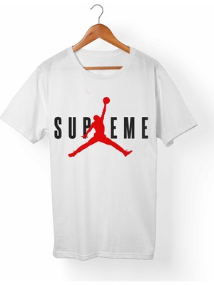 Alfa Tshirt Nba - Jordan Çocuk Beyaz Tişört