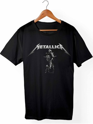 Alfa Tshirt Metallica Çocuk Siyah Tişört