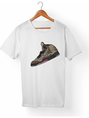 Alfa Tshirt Nba - Jordan Çocuk Beyaz Tişört