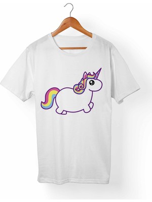 Alfa Tshirt Unicorn Çocuk Beyaz Tişört