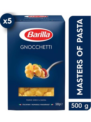 Barilla Deniz Kabuğu (Gnocchetti) Makarna 500 gr x 5 Adet