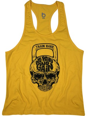 Bluu Gym Tank Top Rahat Kesim ve Yüksek Pamuk Oranı ile Spor İçin 4110 Modeli