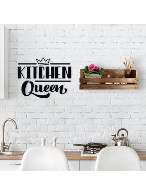 BK Gift Dekoratif Doğal Ahşap Raf ve Mutfak Duvar Süsü-5