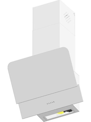 Ukinox Olive 60 Modern Beyaz Davlumbaz