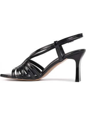 Pierre Cardin 51044 Siyah Kadın Topuklu Ayakkabı