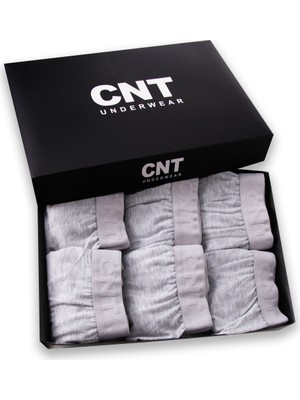 Cnt Erkek Boxer Likralı 6'lı Premium Paket