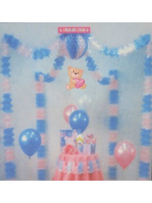 Hayaller Dükkanı Orta Süs Çardak  Mavi Pk:1