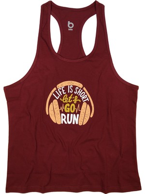 Bluu Fitness Gym Tank Top Sporcu Atleti 4111
