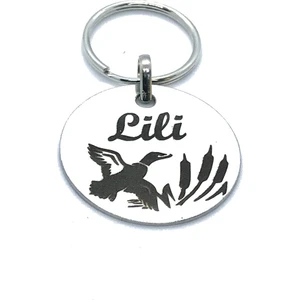 Büyük  Boy Köpekler Için Kişiye Özel Paslanmaz Çelik Künye