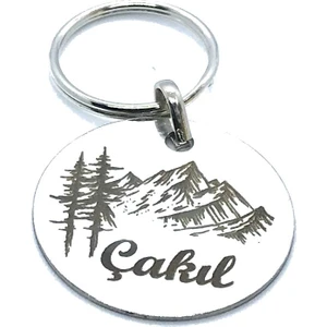 Büyük  Boy Köpekler Için Kişiye Özel Paslanmaz Çelik Künye