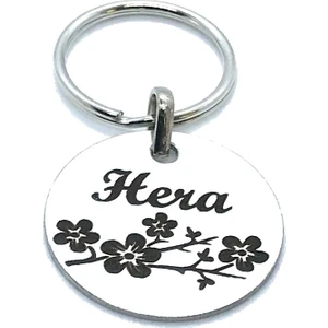 Orta  Boy Köpekler Için Kişiye Özel Paslanmaz Çelik Künye