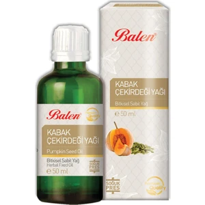 Kabak Çekirdeği Yağı Soğuk Pres 50 ml