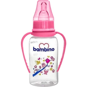 0+ Ay Natural Pp Kulplu Biberon 150 ml - Pembe