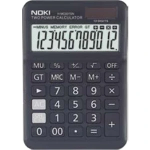 12 Hane Hesap Makinesi Siyah H-MC007SN