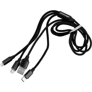 Usb Şarj Kablosu 3 In 1-1,2 Mt