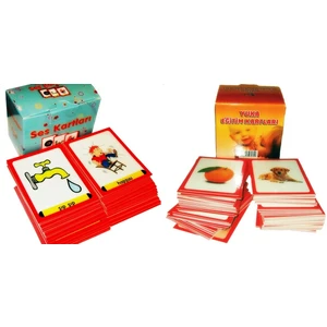 Yuka Kids Yayıncılık Eğitim Kartları +18 Ay 102 Kart Zeka ve Dikkat Geliştirici  ve 2 Yaş Üzeri Ses Kartları