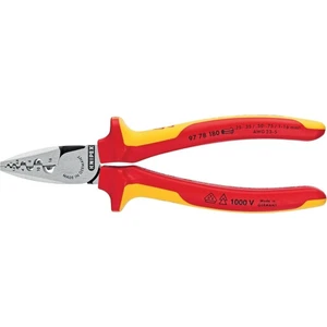 97 78 180 Sıkma Pensesi (Kablo Yüksükleri Için), 180 mm Vde 0,25-16 Mm2