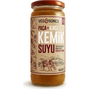 Veg&bones Paça Ilikli Kemik Suyu 480 gr