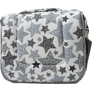 Portatif Bebek Yatağı ve Alt Açma Çantası Grey Stars