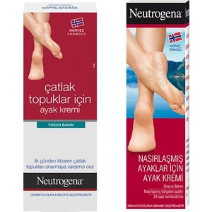 Topuklar Için Ayak Bakım Kremi + Ayaklar Için Ayak Kremi