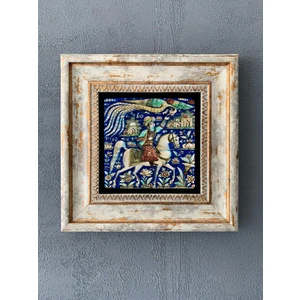 Oscar Stone Decor Çerçeveli Taş Duvar Dekoru 20 x 20 cm CDD1-40-290