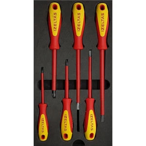 Izeltaş- 4140009106- 1000V Elektrikçi Izole Tornavida Set 6 Parça
