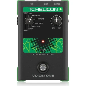 Tc Helicon Voicetone Single D1 Doubling & Detune Vokal Efekt Pedalı