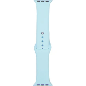 Apple Watch Uyumlu 38MM Silikon Kordon 38 mm Kayış Seri 1-2-3 Turkuaz