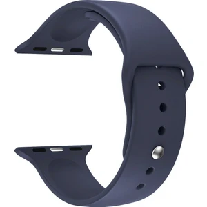 Apple Watch Uyumlu 44MM Silikon Kordon 44 mm Kayış Seri 6 Lacivert