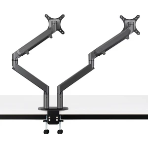 Npo STD7080G 10"-27" Amortisörlü Çok Yönlü Vesa Monitör Tutucu Çift Kol