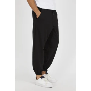 Erkek Siyah Oversize Rahat Kesim Eşofman
