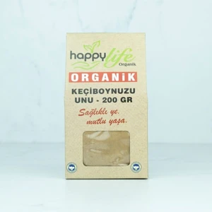 Happy Lıfe Organık Kecıboynuzu Unu 200 gr