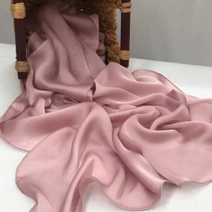 ALLURİNG Açık Pembe Janjanlı Parlak Şallar