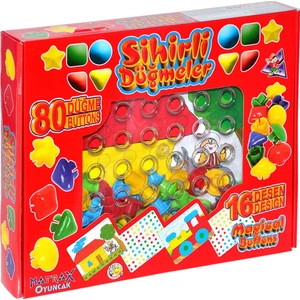 Akçiçek Oyuncak 037 Sihirli Düğmeler