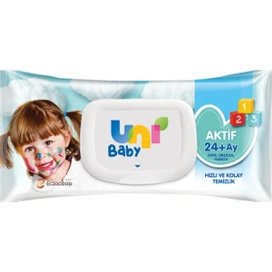 Uni Baby Aktif Islak Mendil 72 Yaprak