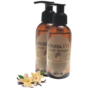 Adam & Eve Vanılla Massage Oil 2 Adet Vanilya Aromalı Vücut Masaj Yağı