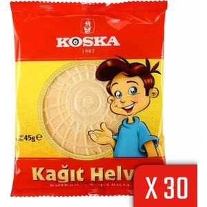 45 gr Kağıt Helva 30 Paket