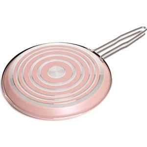 Balık Menemen Krep Tavası Kapaklı 28 cm Pembe