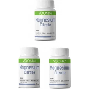 Magnezyum Sitrat 200 Mg 62 Tablet X3 Adet
