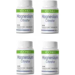 Magnezyum Sitrat 200 Mg 62 Tablet X4 Adet