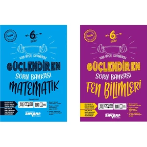 Ankara Yayıncılık 6.Sınıf  Güçlendiren Matematik ve Fen Bilimleri Soru Bankası