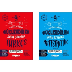 Ankara Yayıncılık 6.Sınıf  Güçlendiren Türkçe ve Matematik Soru Bankası